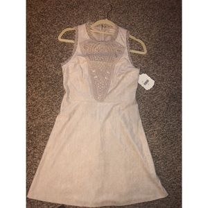 Altar’d state taupe dress